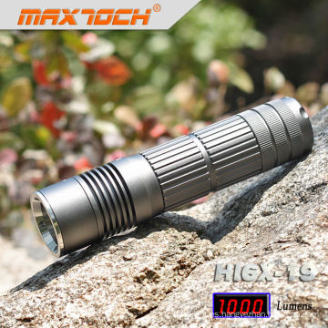 Maxtoch HI6X-19 antorcha 26650 batería alta potencia linterna LED recargable luz